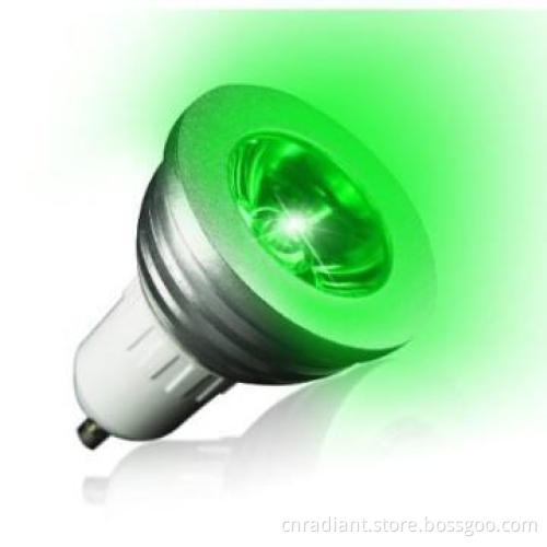 Hot selling GU10 RGB led spotlight, color changing with remote control